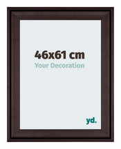 Birmingham Wooden Photo Frame 46x61cm Brown Front Size | Yourdecoration.com