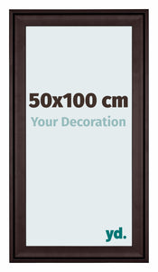 Birmingham Wooden Photo Frame 50x100cm Brown Front Size | Yourdecoration.com