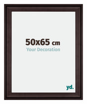 Birmingham Wooden Photo Frame 50x65cm Brown Front Size | Yourdecoration.com