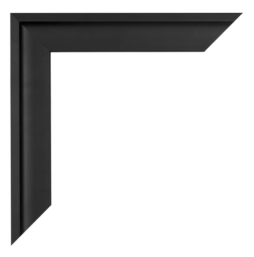 Birmingham Wooden Photo Frame 70x100cm Black Detail Corner | Yourdecoration.com