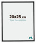 Bordeaux Plastic Photo Frame 20x25cm Black Matt Front Size | Yourdecoration.com