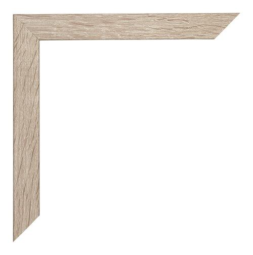 Catania MDF Photo Frame 18x24cm Oak Detail Corner | Yourdecoration.com