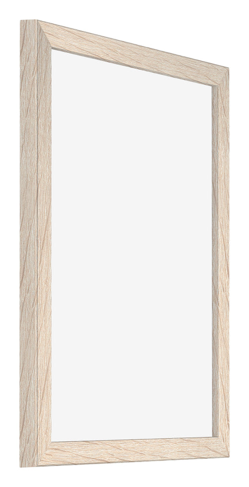 Catania MDF Photo Frame 18x24cm Oak Front Oblique | Yourdecoration.com