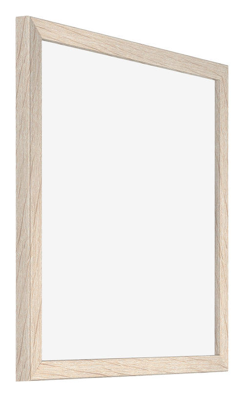 Catania MDF Photo Frame 20x20cm Oak Front Oblique | Yourdecoration.com