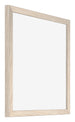 Catania MDF Photo Frame 20x20cm Oak Front Oblique | Yourdecoration.com