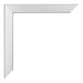 Catania MDF Photo Frame 20x20cm Silver Detail Corner | Yourdecoration.com