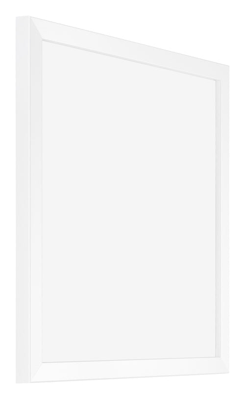 Catania MDF Photo Frame 20x20cm White Front Oblique | Yourdecoration.com