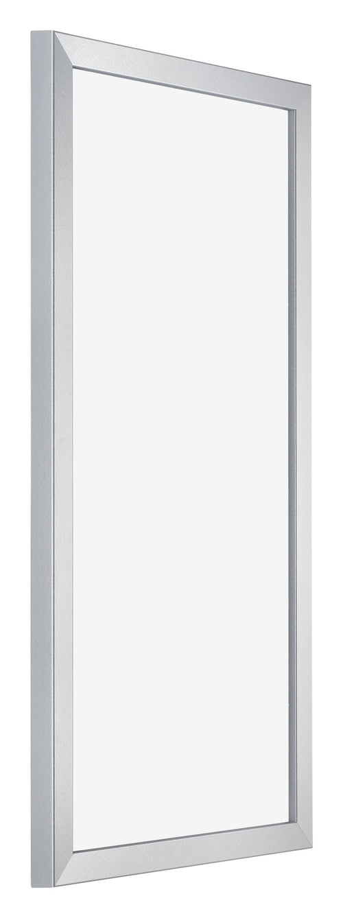 Catania MDF Photo Frame 20x40cm Silver Front Oblique | Yourdecoration.com