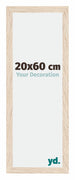 Catania MDF Photo Frame 20x60cm Oak Size | Yourdecoration.com