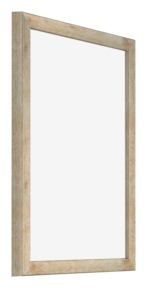 Catania MDF Photo Frame 24x32cm Gold Front Oblique | Yourdecoration.com