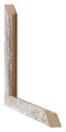 Catania MDF Photo Frame 24x32cm White Wash Detail Intersection | Yourdecoration.com