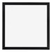 Catania MDF Photo Frame 25x25cm Black Front | Yourdecoration.com