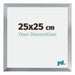 Catania MDF Photo Frame 25x25cm Silver Size | Yourdecoration.com