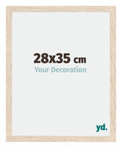 Catania MDF Photo Frame 28x35cm Oak Size | Yourdecoration.com