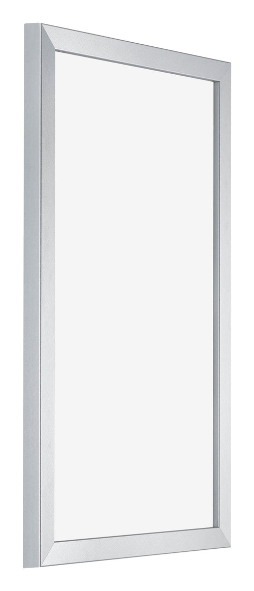 Catania MDF Photo Frame 30x50cm Silver Front Oblique | Yourdecoration.com