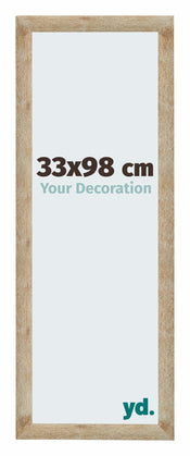 Catania MDF Photo Frame 33x98cm Gold Front Size | Yourdecoration.com