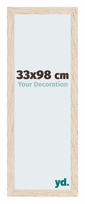 Catania MDF Photo Frame 33x98cm Oak Front Size | Yourdecoration.com