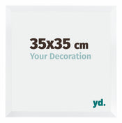 Catania MDF Photo Frame 35x35cm White Size | Yourdecoration.com