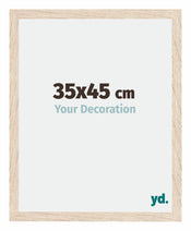 Catania MDF Photo Frame 35x45cm Oak Size | Yourdecoration.com