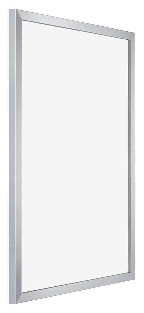 Catania MDF Photo Frame 35x50cm Silver Front Oblique | Yourdecoration.com