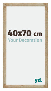 Catania MDF Photo Frame 40x70cm Gold Size | Yourdecoration.com