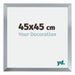 Catania MDF Photo Frame 45x45cm Silver Size | Yourdecoration.com