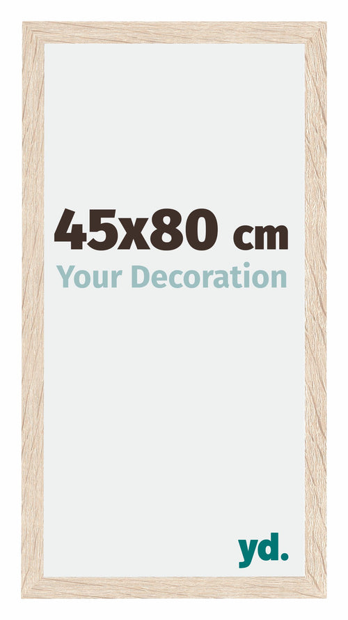 Catania MDF Photo Frame 45x80cm Oak Size | Yourdecoration.com