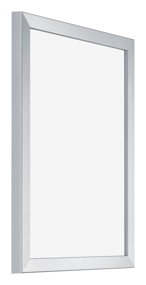 Catania MDF Photo Frame 48x64cm Silver Front Oblique | Yourdecoration.com