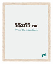 Catania MDF Photo Frame 55x65cm Oak Size | Yourdecoration.com