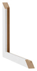 Catania MDF Photo Frame 60x84cm White Detail Intersection | Yourdecoration.com