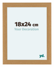 Como MDF Photo Frame 18x24cm Beech Front Size | Yourdecoration.com