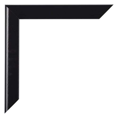 Como MDF Photo Frame 18x24cm Black High Gloss Corner | Yourdecoration.com