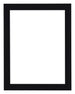 Como MDF Photo Frame 18x24cm Black High Gloss Front | Yourdecoration.com