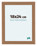 Como MDF Photo Frame 18x24cm Walnut Light Front Size | Yourdecoration.com