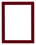 Como MDF Photo Frame 18x24cm Wine Red Swept Front | Yourdecoration.com