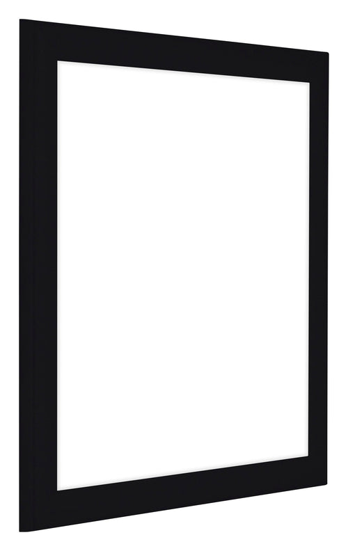 Como MDF Photo Frame 20x20cm Black High Gloss Front Oblique | Yourdecoration.com