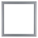 Como MDF Photo Frame 20x20cm Silver Matte Front | Yourdecoration.com