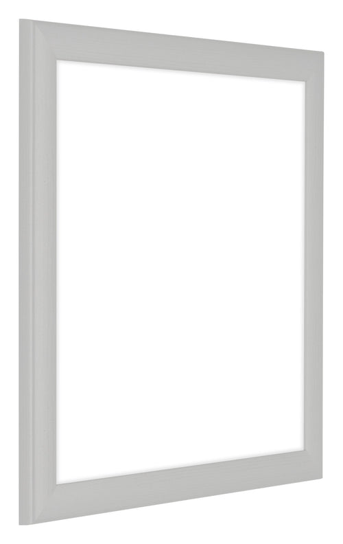 Como MDF Photo Frame 20x20cm White Woodgrain Front Oblique | Yourdecoration.com