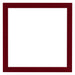 Como MDF Photo Frame 20x20cm Wine Red Swept Front | Yourdecoration.com