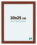 Como MDF Photo Frame 20x25cm Cherry Front Size | Yourdecoration.com