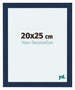 Como MDF Photo Frame 20x25cm Dark Blue Swept Front Size | Yourdecoration.com