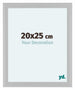 Como MDF Photo Frame 20x25cm White High Gloss Front Size | Yourdecoration.com