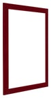 Como MDF Photo Frame 20x25cm Wine Red Swept Front Oblique | Yourdecoration.com