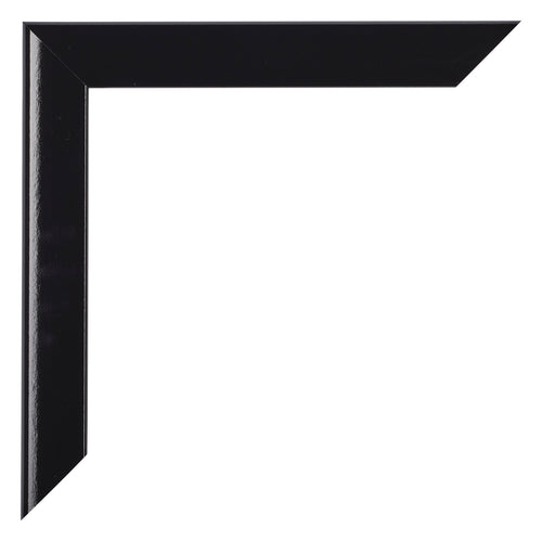 Como MDF Photo Frame 20x28cm Black High Gloss Corner | Yourdecoration.com