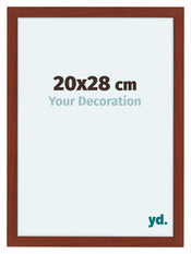 Como MDF Photo Frame 20x28cm Cherry Front Size | Yourdecoration.com