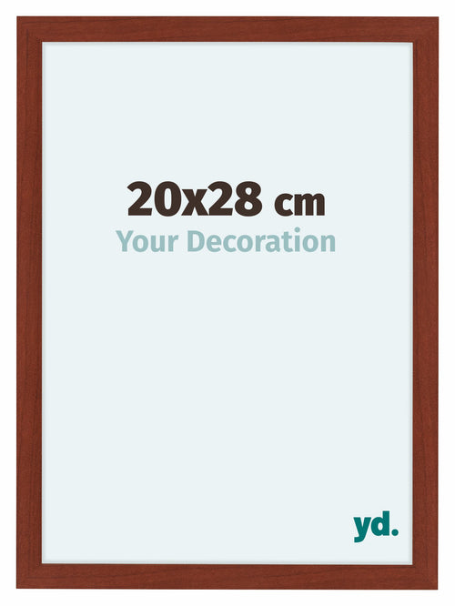 Como MDF Photo Frame 20x28cm Cherry Front Size | Yourdecoration.com