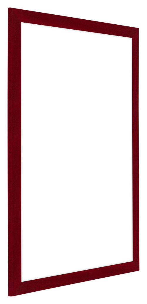 Como MDF Photo Frame 20x28cm Wine Red Swept Front Oblique | Yourdecoration.com