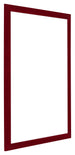 Como MDF Photo Frame 20x28cm Wine Red Swept Front Oblique | Yourdecoration.com