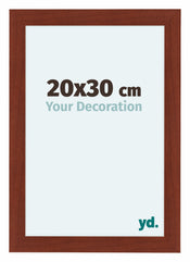 Como MDF Photo Frame 20x30cm Cherry Front Size | Yourdecoration.com