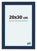 Como MDF Photo Frame 20x30cm Dark Blue Swept Front Size | Yourdecoration.com